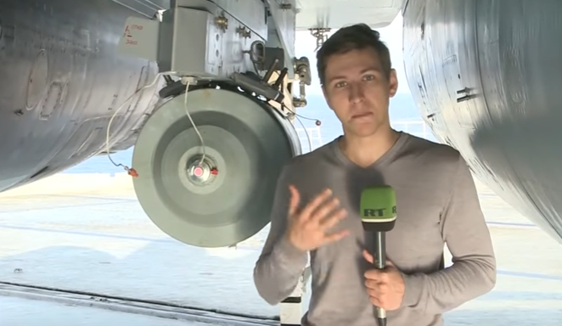 Die 500-Kilogramm-Bombe, bereit zum Einsatz?